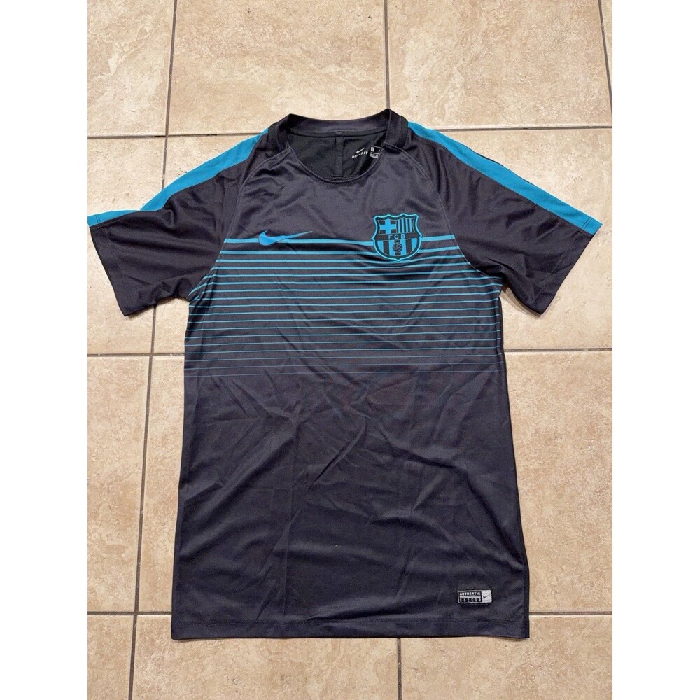 FC Barcelona Jersey Mens Small Nike Training Football Shirt Futbol Soccer 16-17